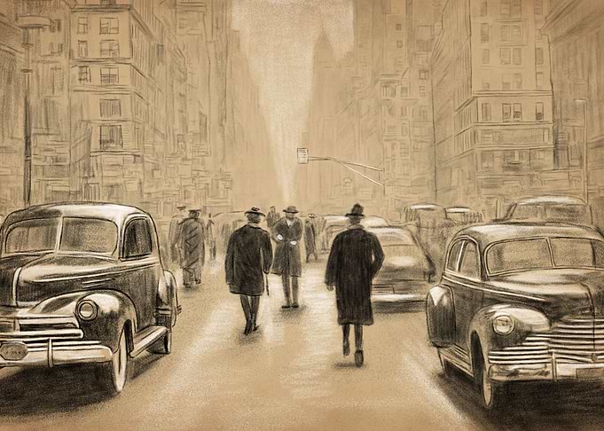 New York City drawing