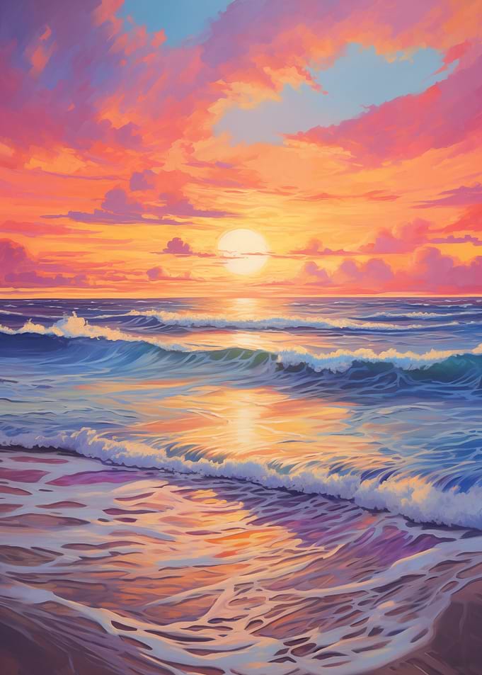 Pastel Waves