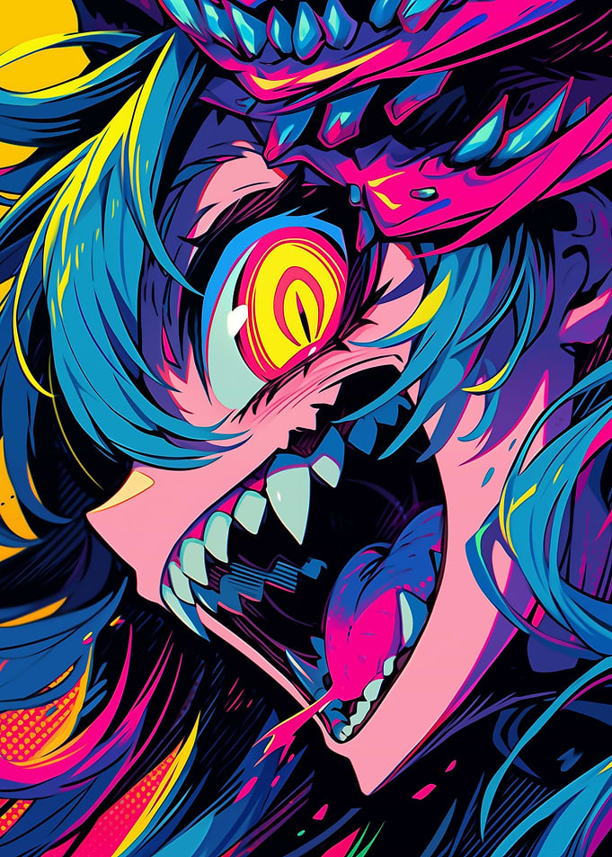 Anime Monster Girl