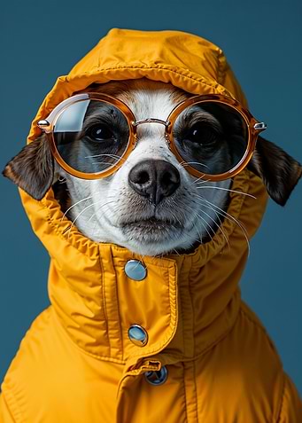 funny dog fashion