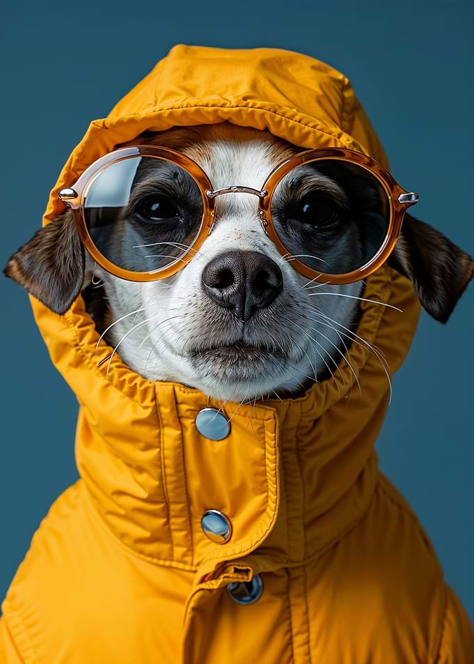 funny dog fashion
