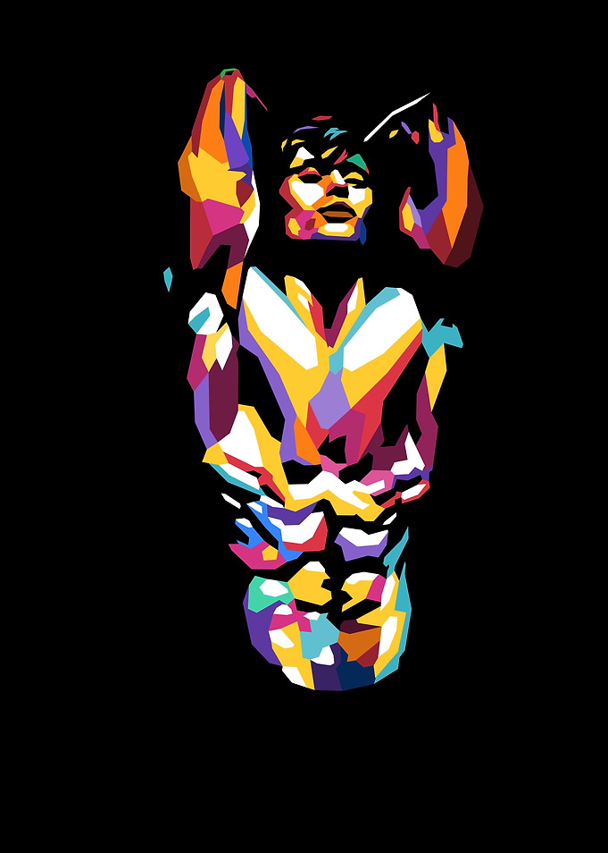 Muscle Pop Art