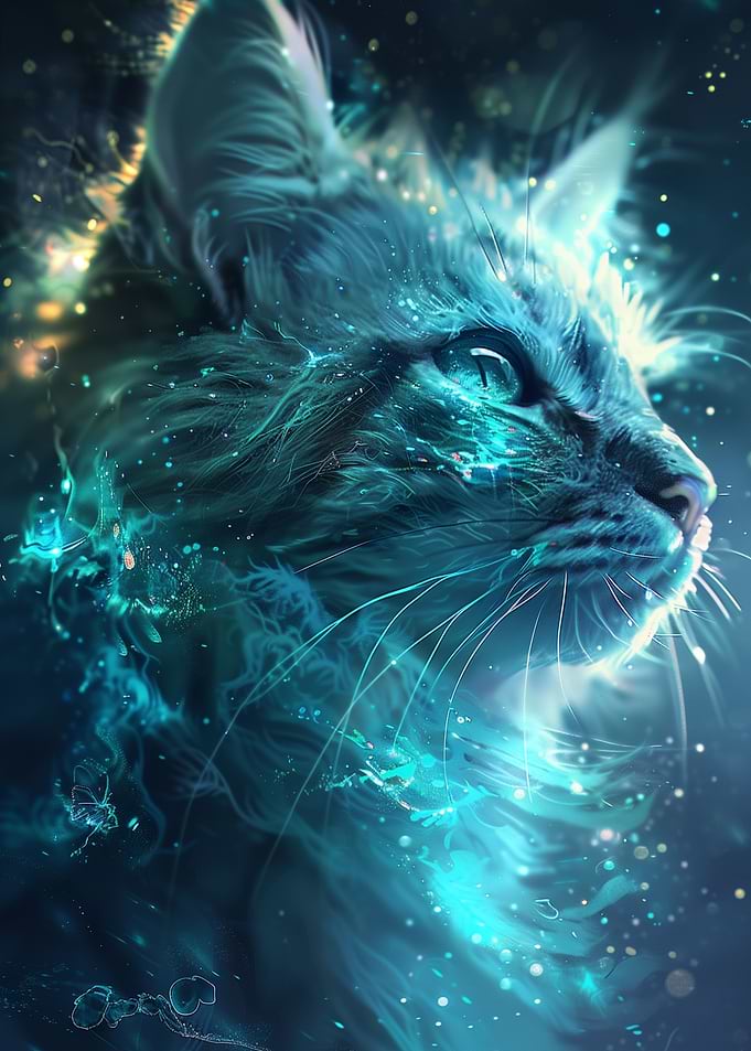 Cat portrait