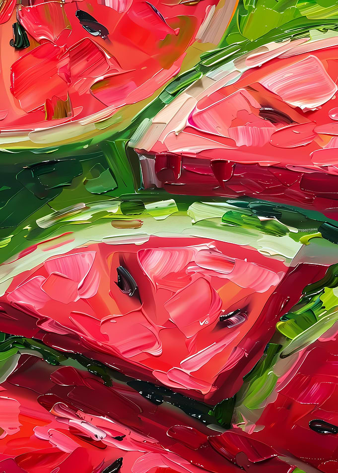 juicy watermelon