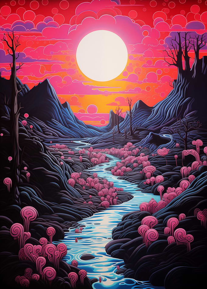 Neon Sunrise