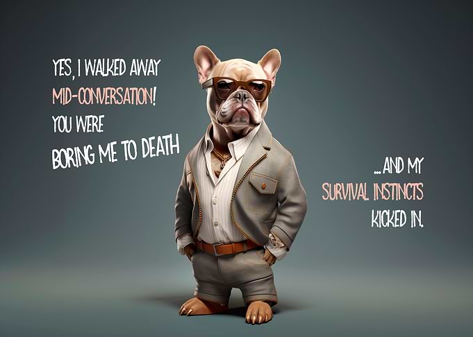 WITTY DOG Boring