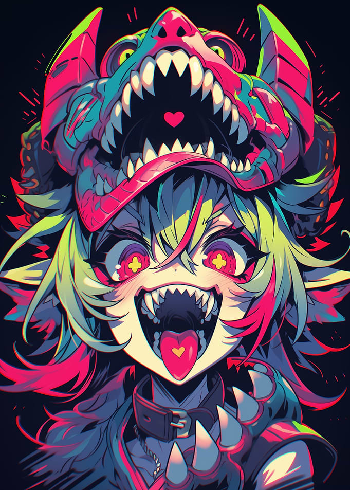 Anime Monster Girl
