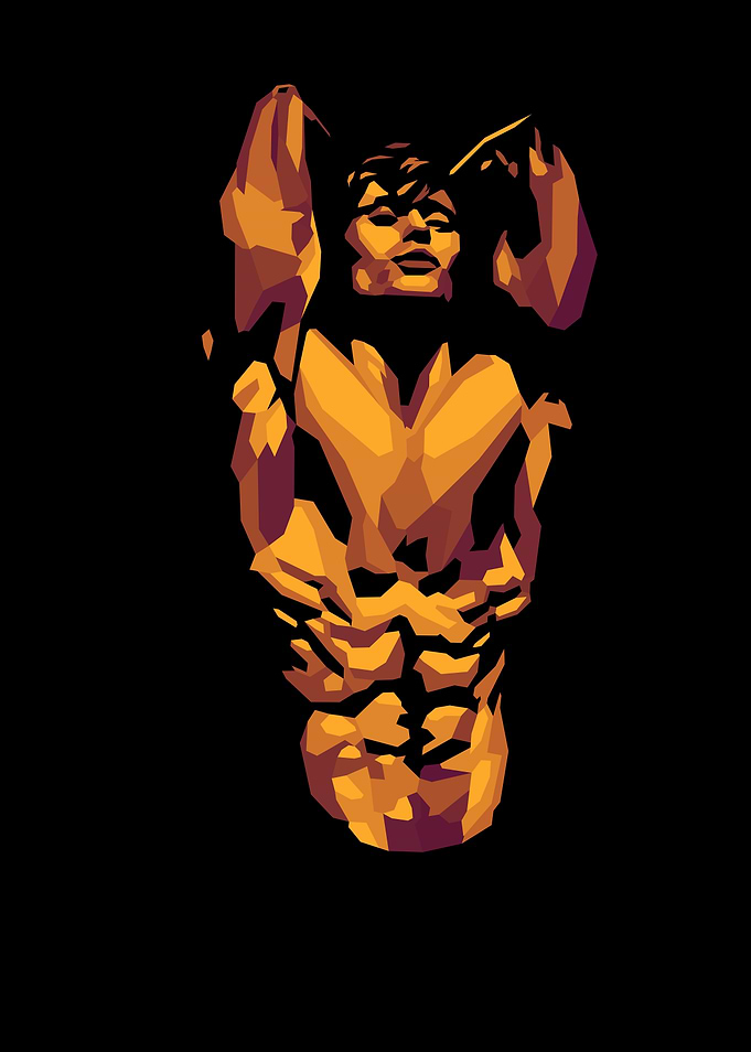 Muscle Pop Art