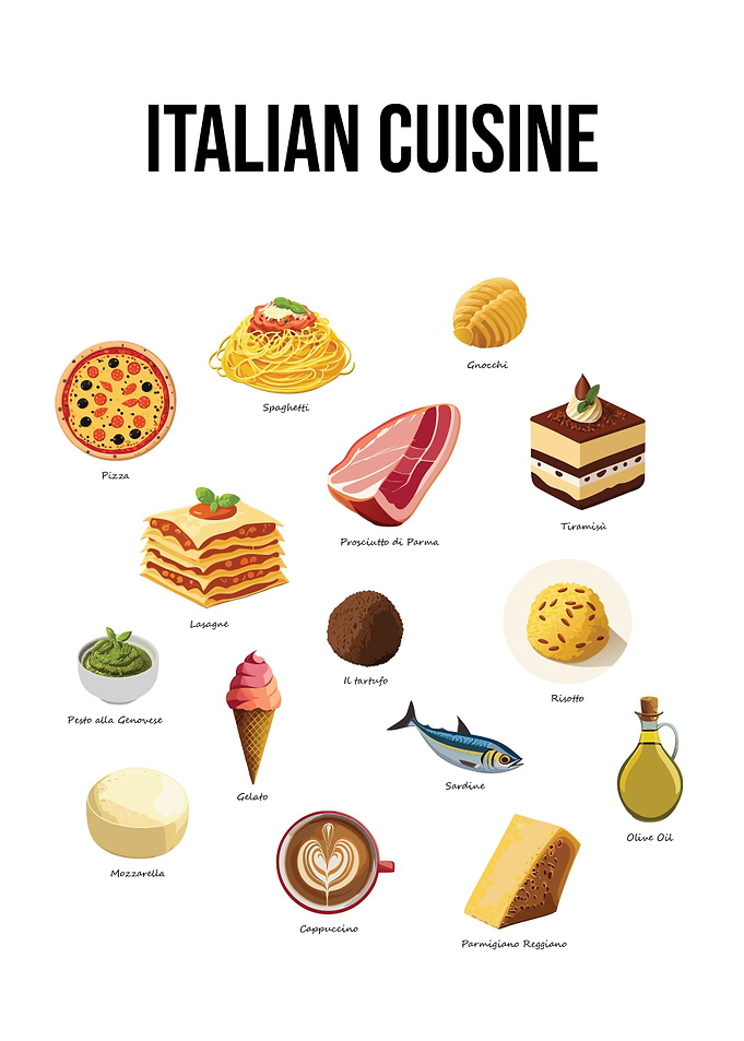 Italian Cuisine Art