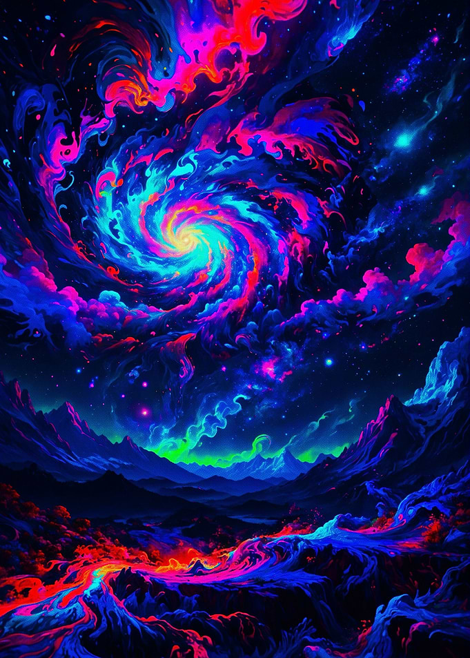 Aurora in the sky