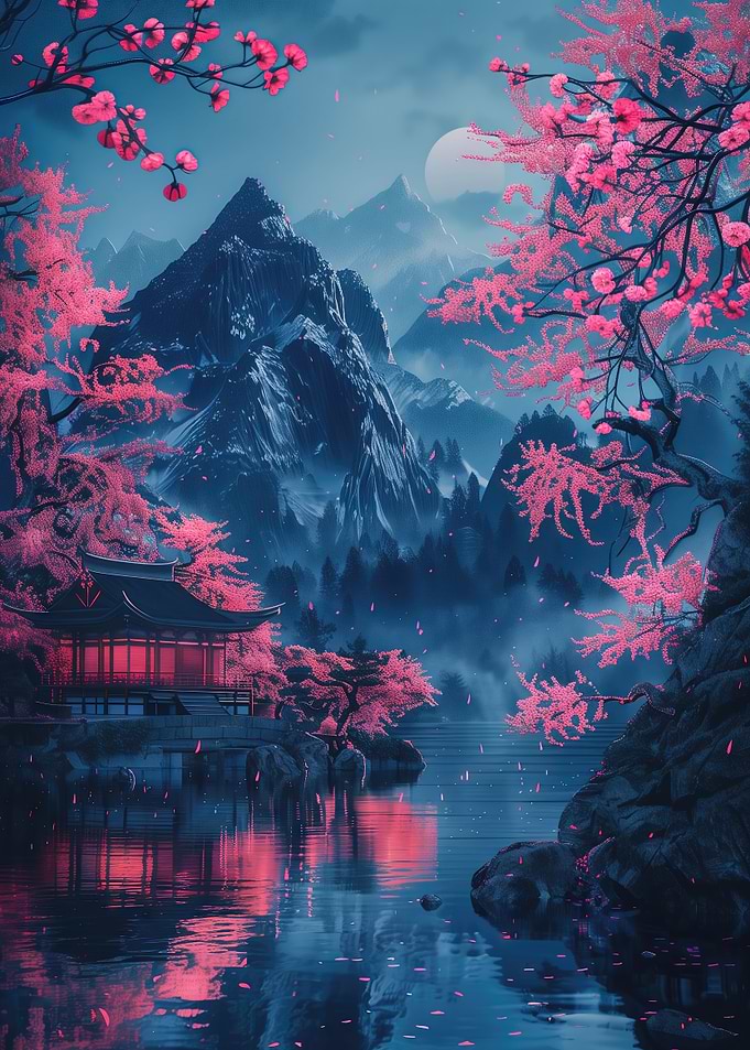Japanese Neon Fantasy