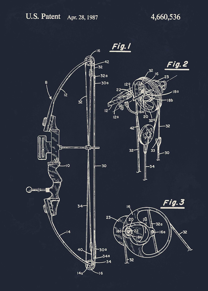 Compound archery bow