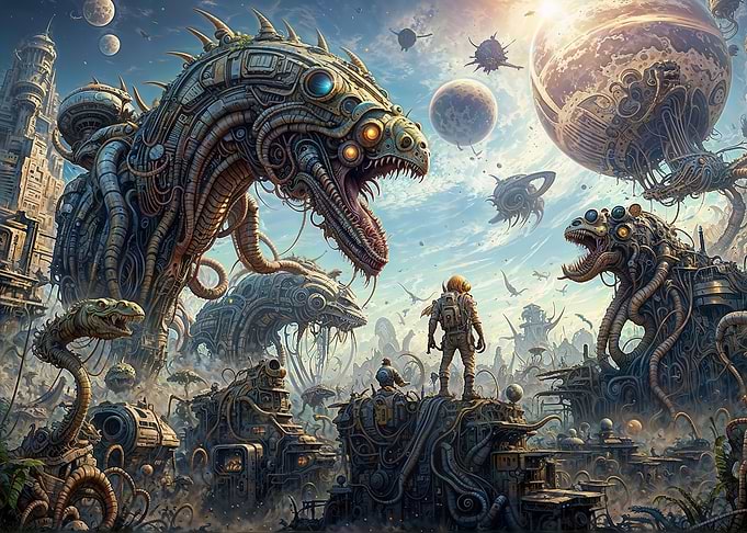Alien Dinosaur Dimension