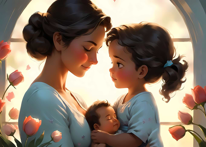 mothers day and child