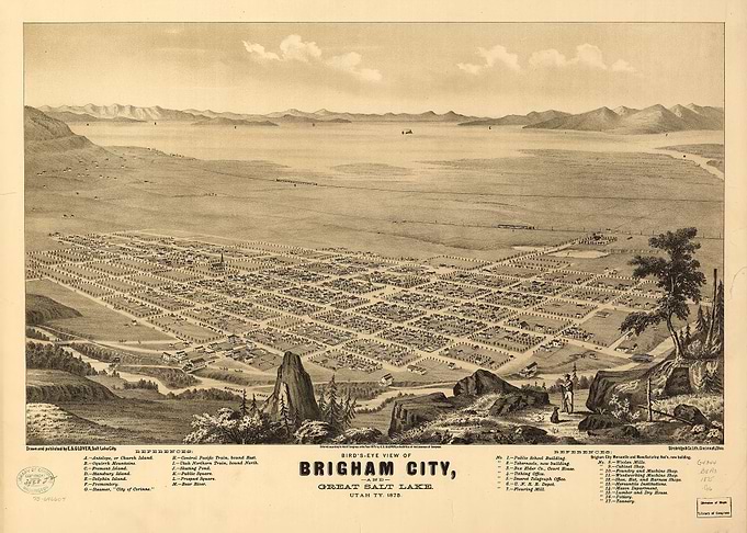 Brigham City Utah 1875