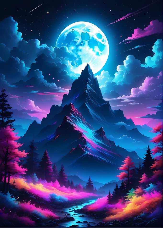 Moonlit Mount