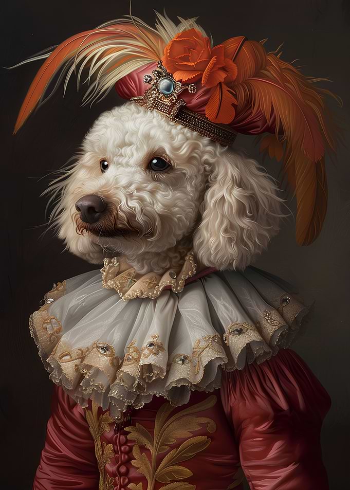 poodle dog Renaissance