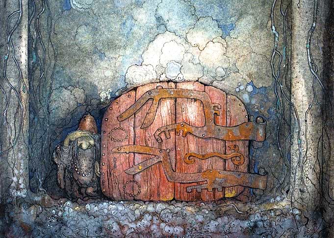 Bergaporten John Bauer