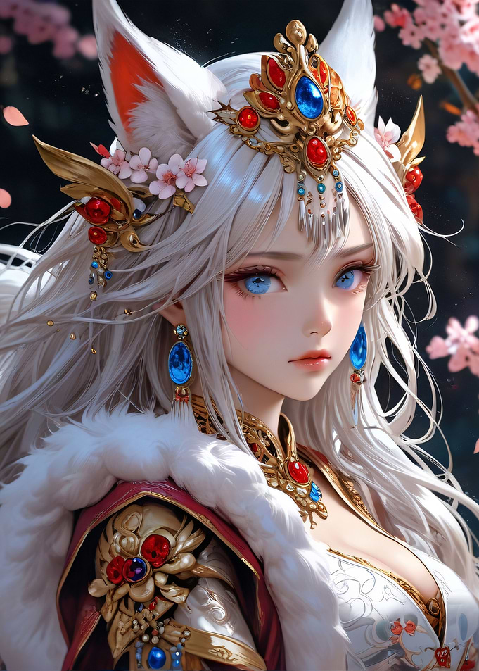 Anime fox girl