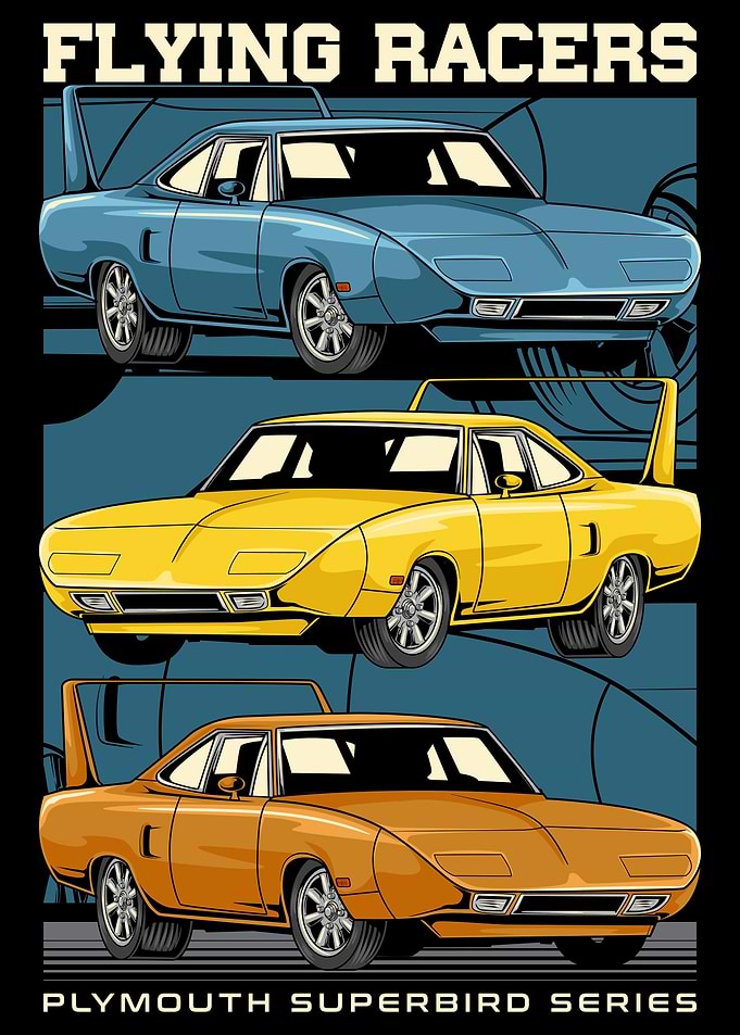 Classic Superbird Car