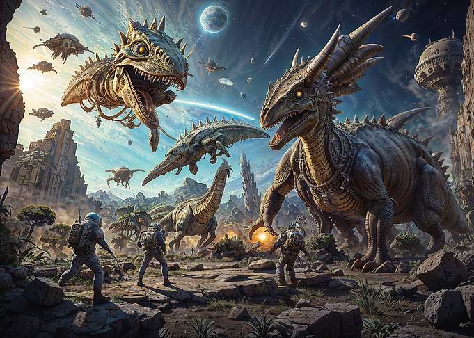 Alien Planet Predators