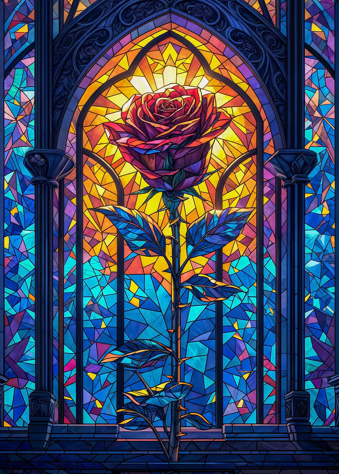 Rose Stained Glass