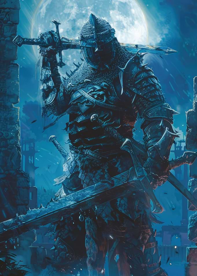 Dual Wielding Knight