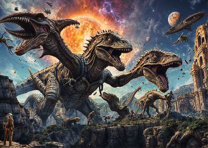 Cretaceous Alien Cosmos