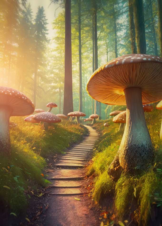 marvels forest of mushroom