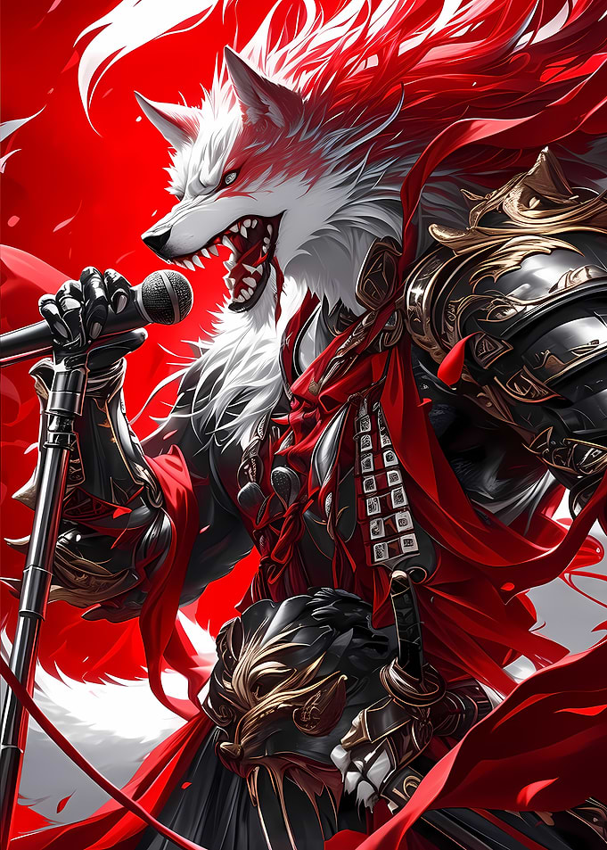 Samurai Red Wolf Vocalist