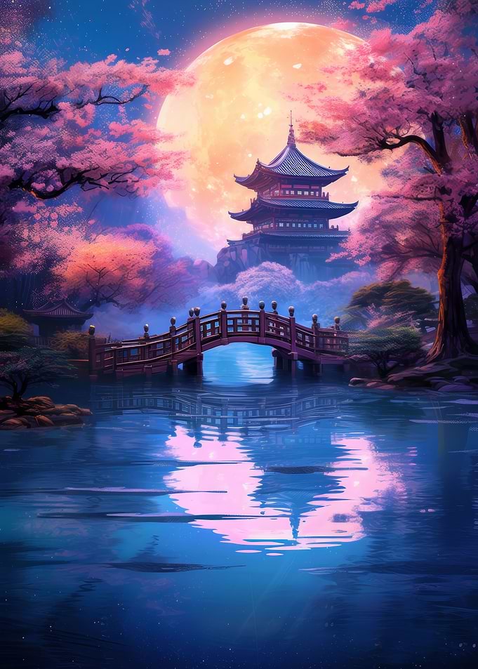 Japanese Mystic Moonlight