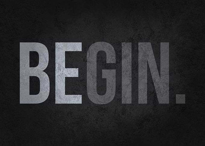 Begin Hustle Motivational