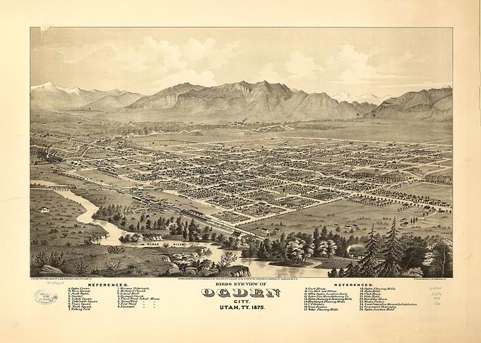 Ogden Utah 1875