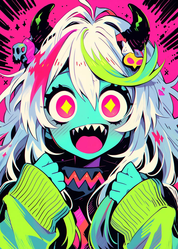 Anime Monster Girl