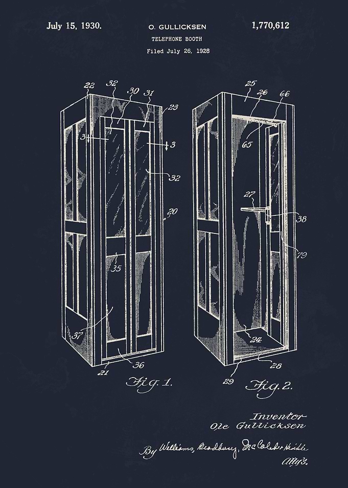 Telephone booth 1928