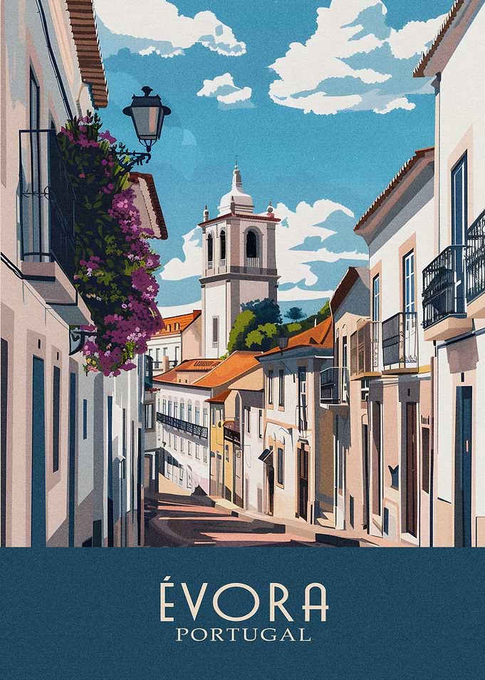 Evora City Portugal