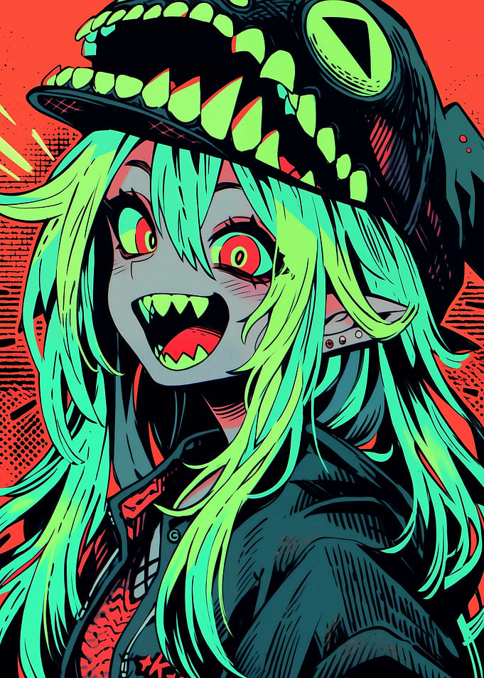 Anime Monster Girl