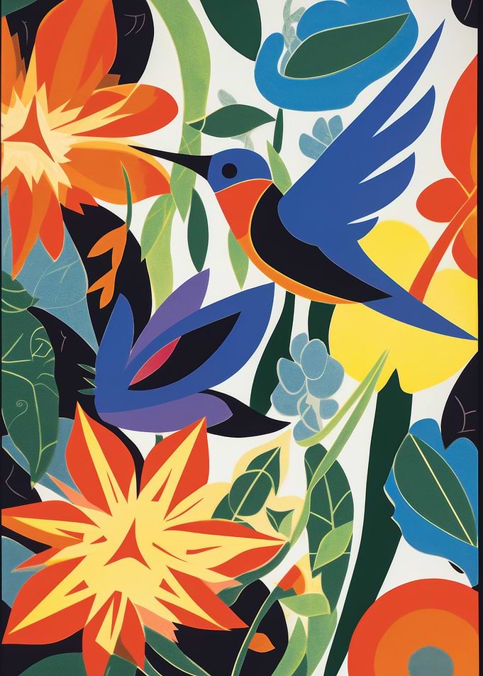 Collages of birds