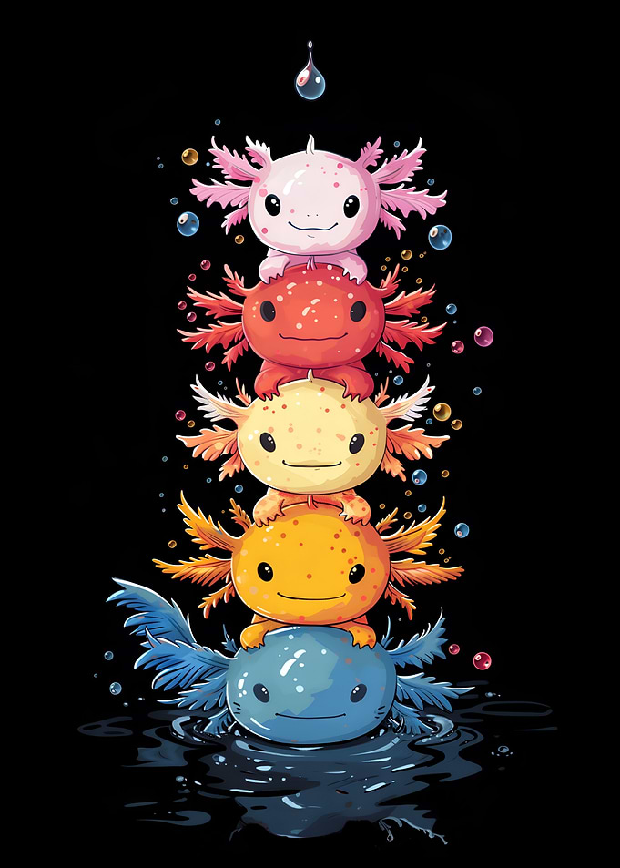Towering Axolotls