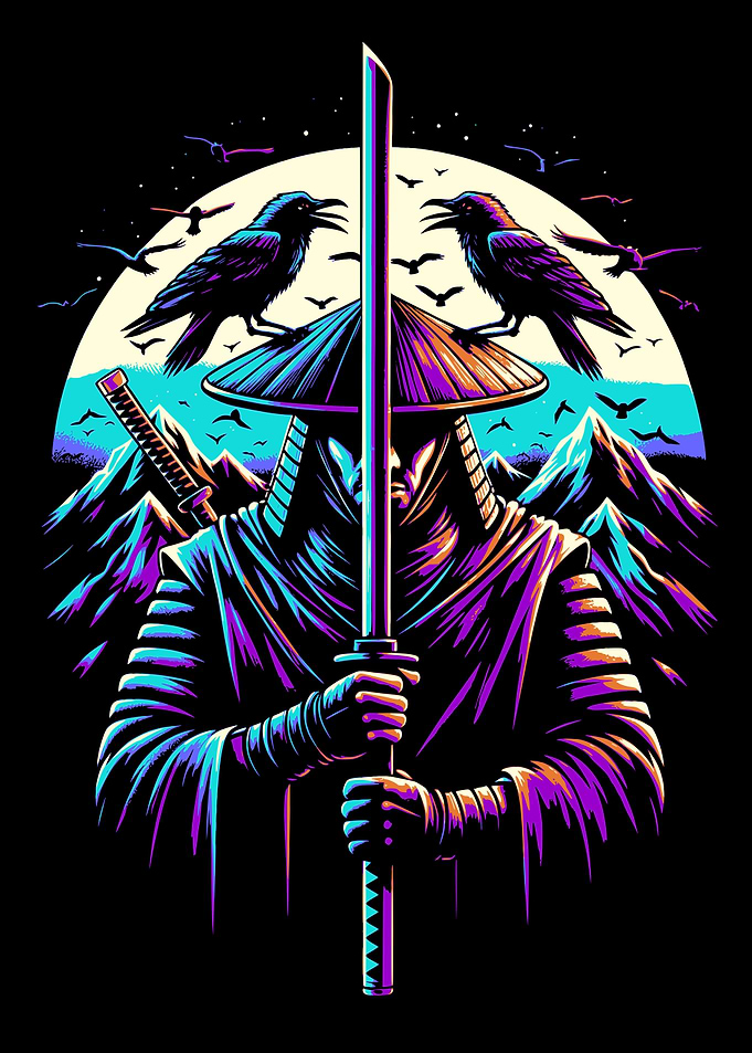 Swordmaster pop art