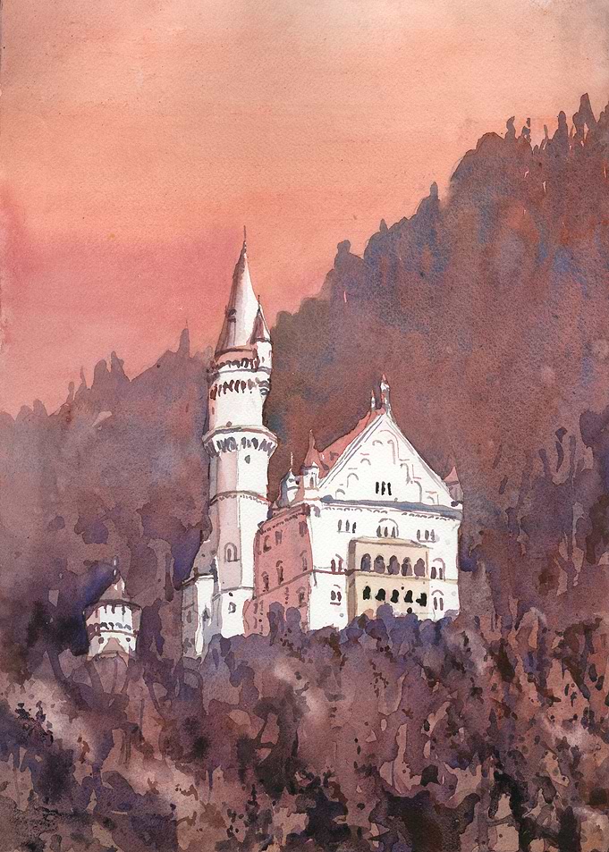 Bavarian castle Germany