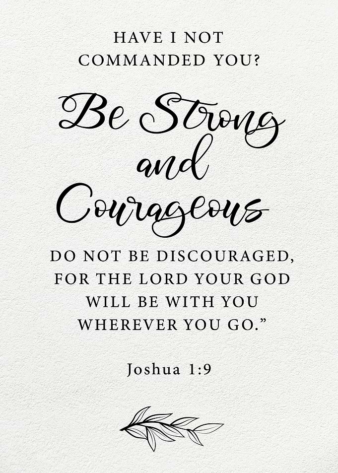 Bible Verse Joshua 1 9