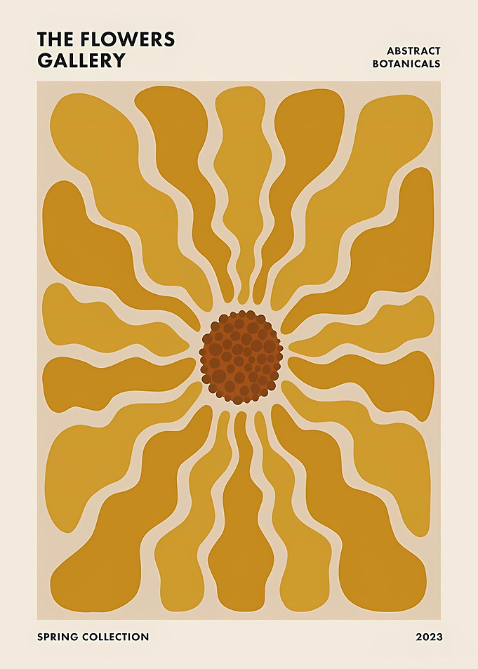 Retro Funky Floral