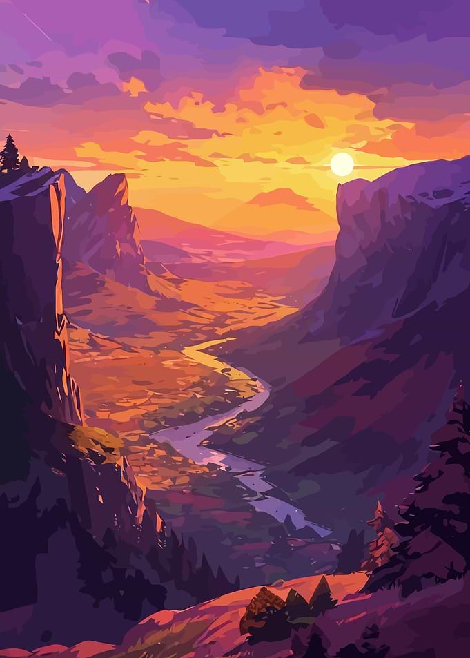 Purple Sunset