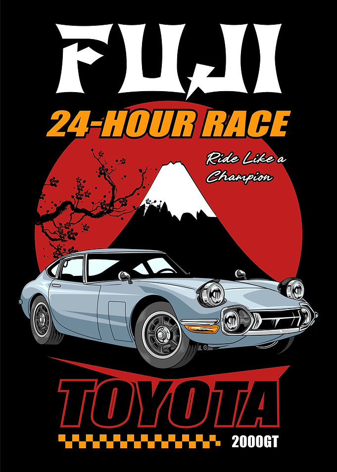 2000GT Fuji Race JDM Car