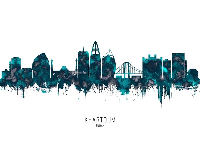 Khartoum Skyline