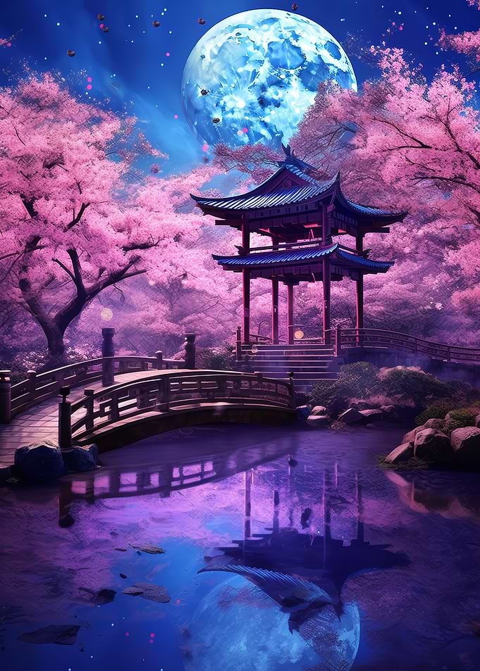 Japanese Mystic Moonlight