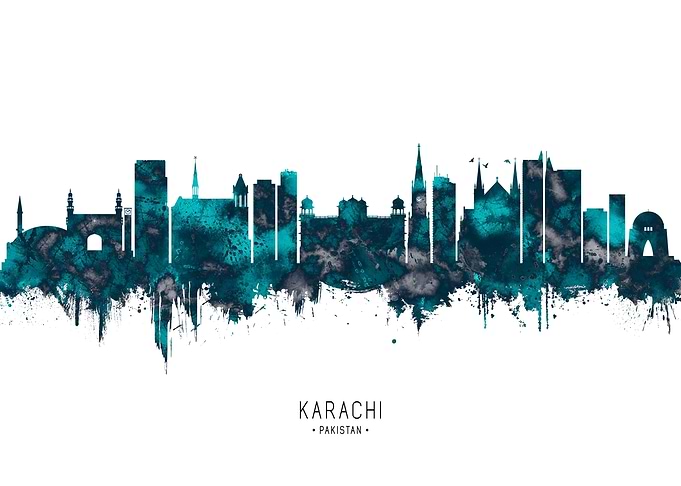 Karachi Skyline
