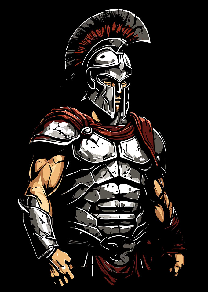 Spartan Law pop art