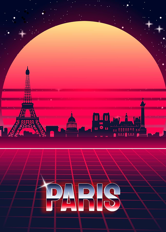 Paris skyline